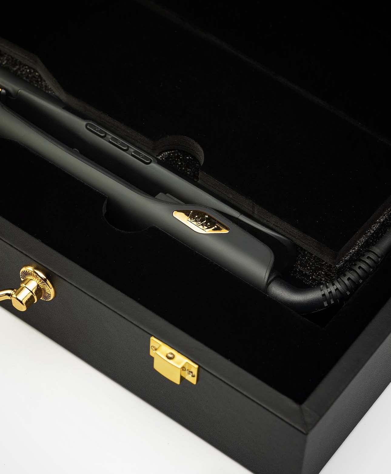 Luxury Titanium Gold Hair Straightener