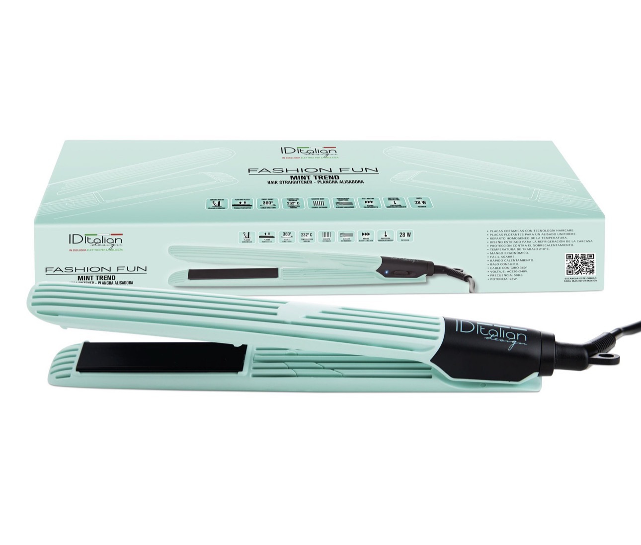 Fashion Fun Professional Ceramic Hair Straightener